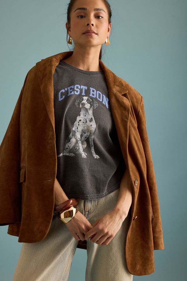 By Anthropologie Dalmatian Graphic Baby T-Shirt #3