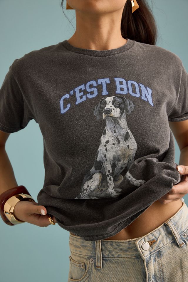 By Anthropologie Dalmatian Graphic Baby T-Shirt #4