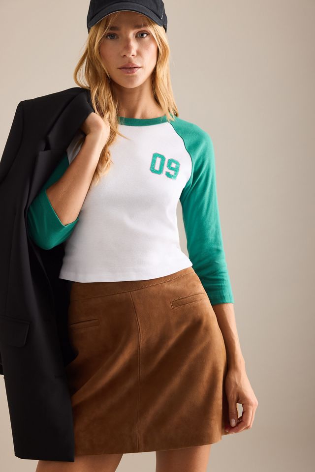 By Anthropologie Collegiate Long-Sleeve Baby T-Shirt #4