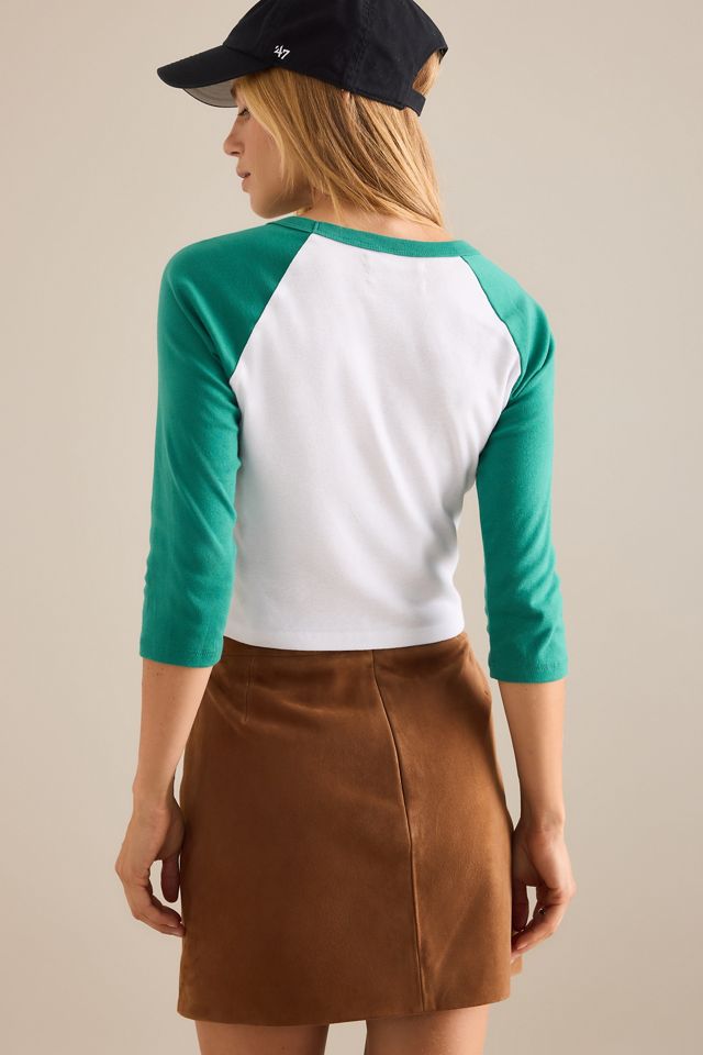 By Anthropologie Collegiate Long-Sleeve Baby T-Shirt #1