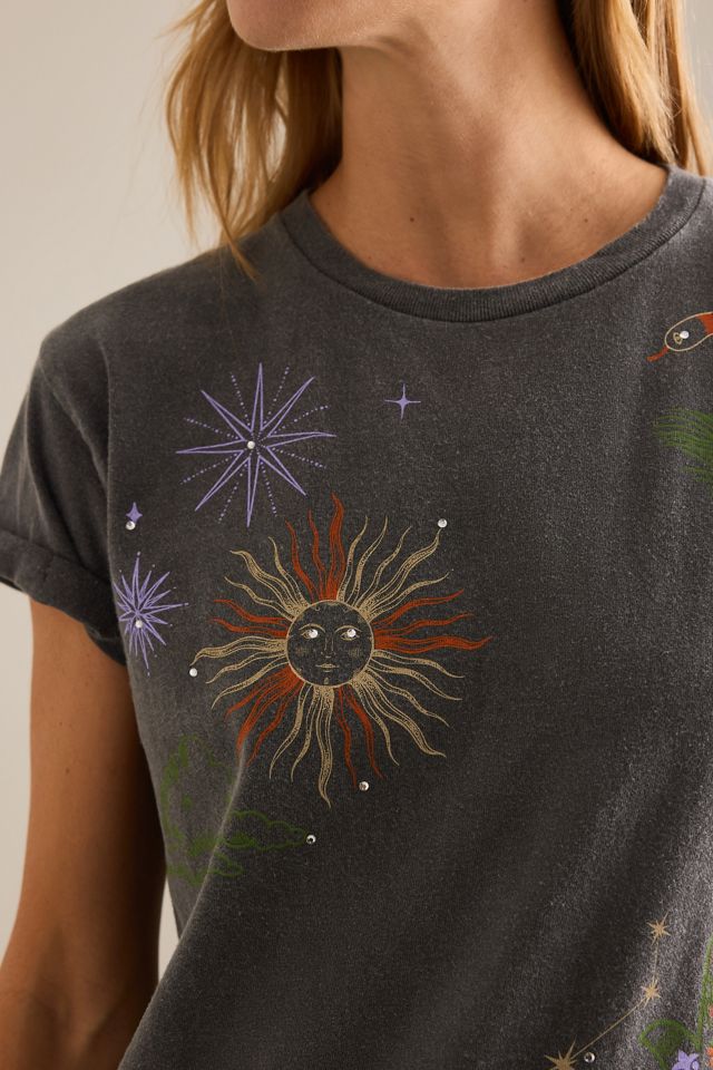 By Anthropologie Celestial Graphic Baby T-Shirt #5
