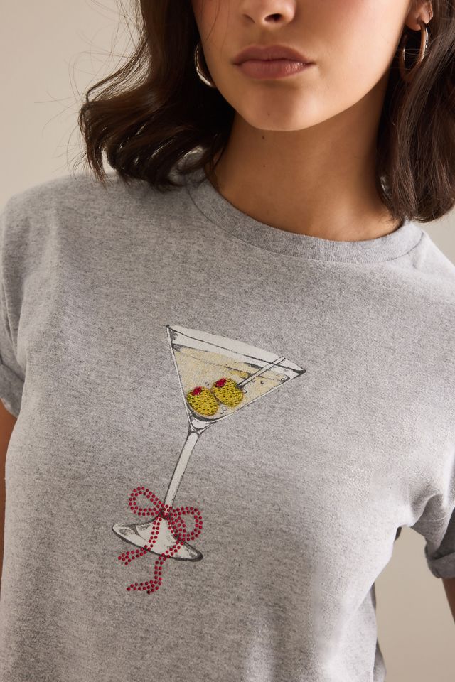 By Anthropologie T-shirt graphique Martini #5