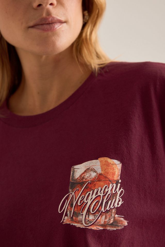 By Anthropologie Camiseta Boyfriend con Gráfico en la Espalda Negroni #5