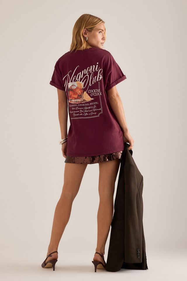 By Anthropologie Camiseta Boyfriend con Gráfico en la Espalda Negroni #1
