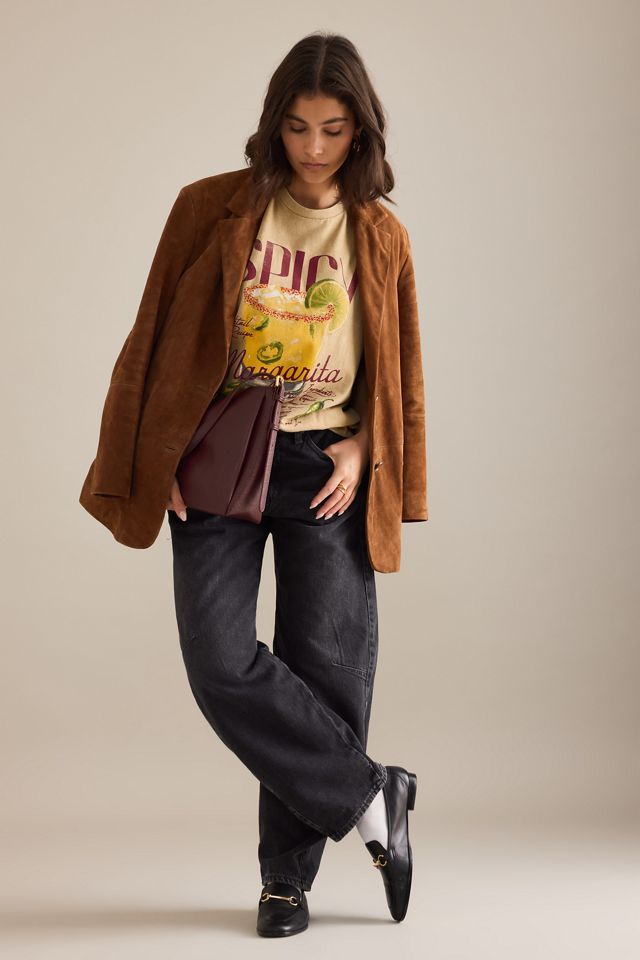 T-shirt boyfriend graphique Spicy Marg By Anthropologie #4