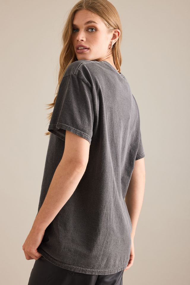 By Anthropologie Skeletons Graphic Boyfriend T-Shirt #1