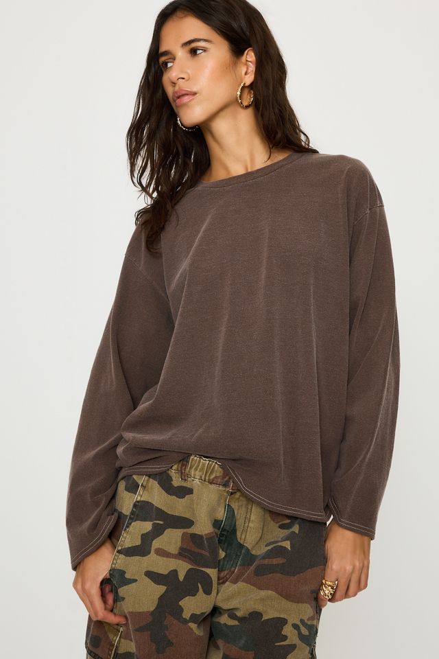 Camiseta de Manga Larga 100% Algodón By Anthropologie #1