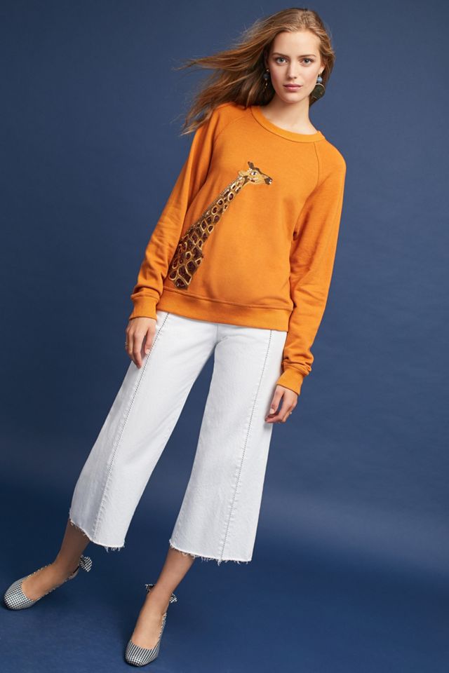 Embellished Giraffe Sweater #4