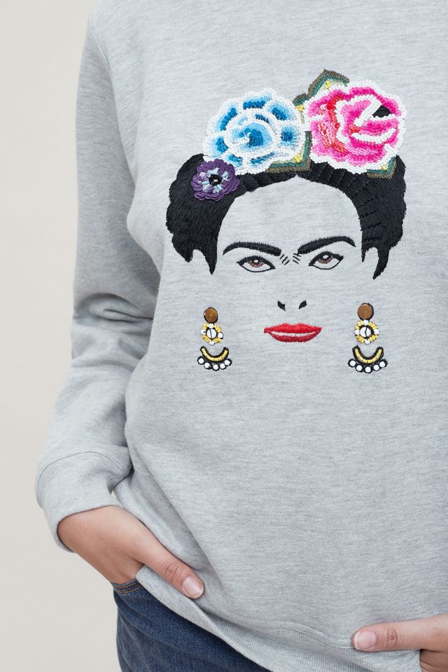 Sweatshirt brodé Umza Bozai Frida #3