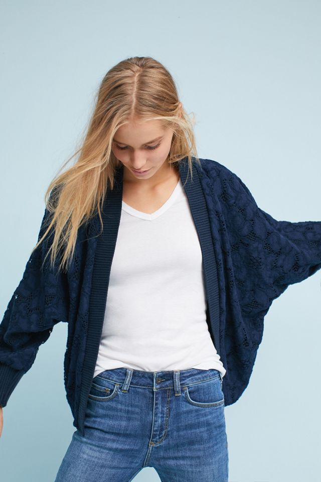 Brushed Lace Cardigan #1