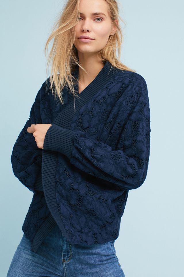Brushed Lace Cardigan #2