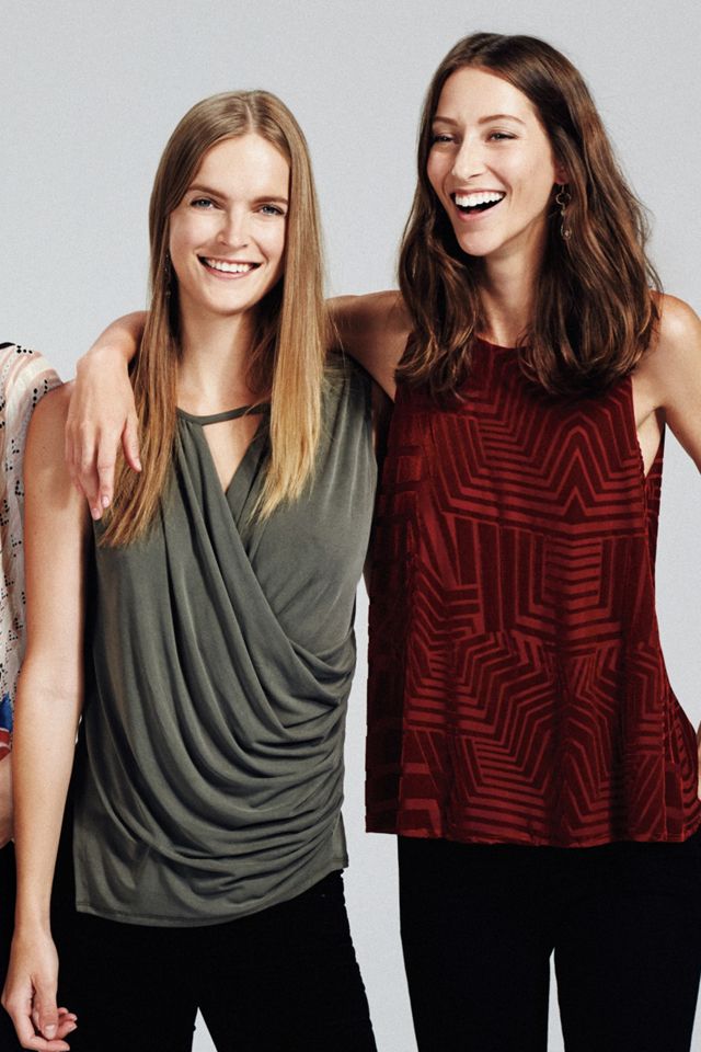 Draped Keyhole Tank #1