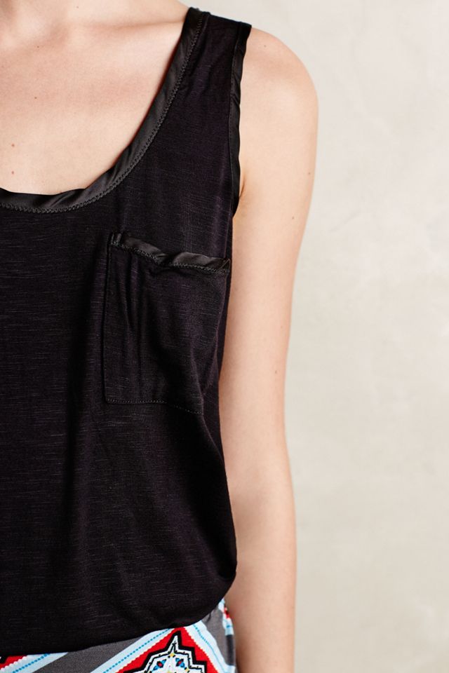Charmeuse Pocket Tank #2