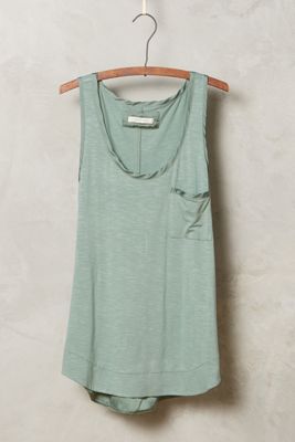 Charmeuse Pocket Tank