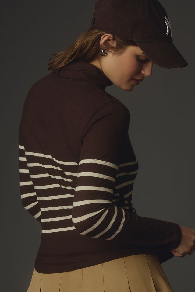 KULE The Tissue Turtleneck Top #1
