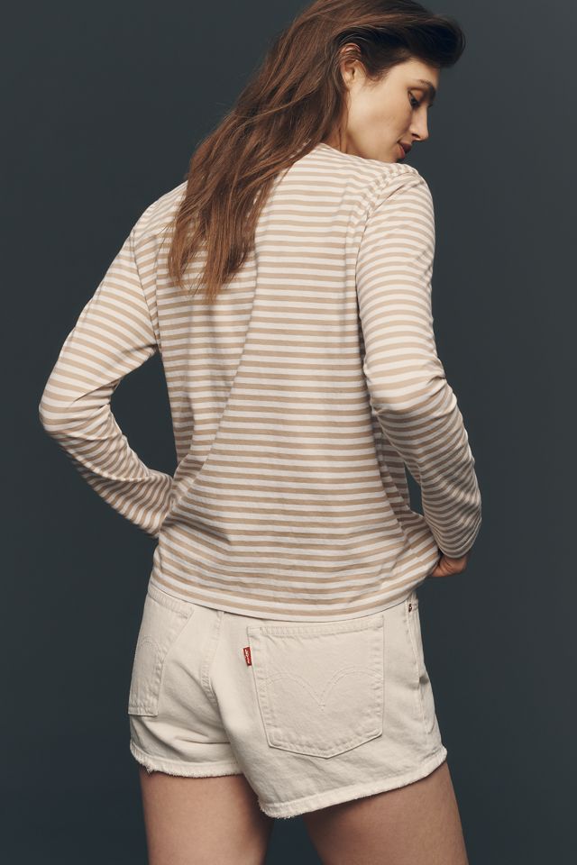 KULE The Modern Long Tee | Anthropologie