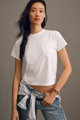 Shop Kule Wynn Short-sleeve Tee In White