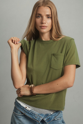 Kule Wynn Short-sleeve Tee In Green