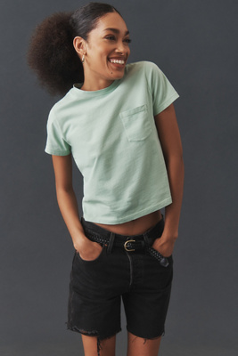 Shop Kule Wynn Short-sleeve Tee In Mint