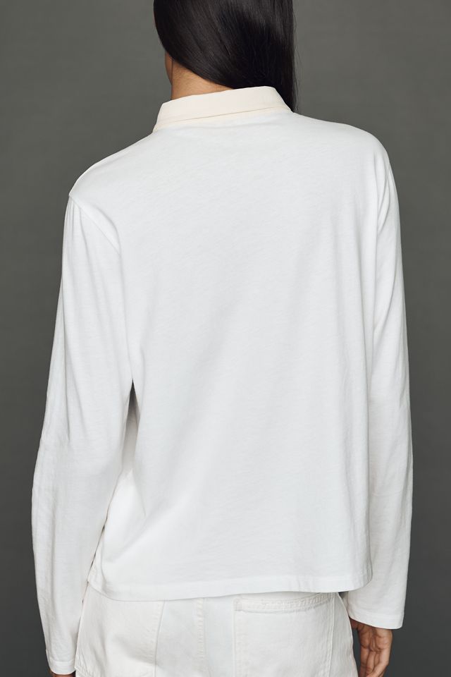 KULE Long-Sleeve Organic Cotton Rugby Top #3