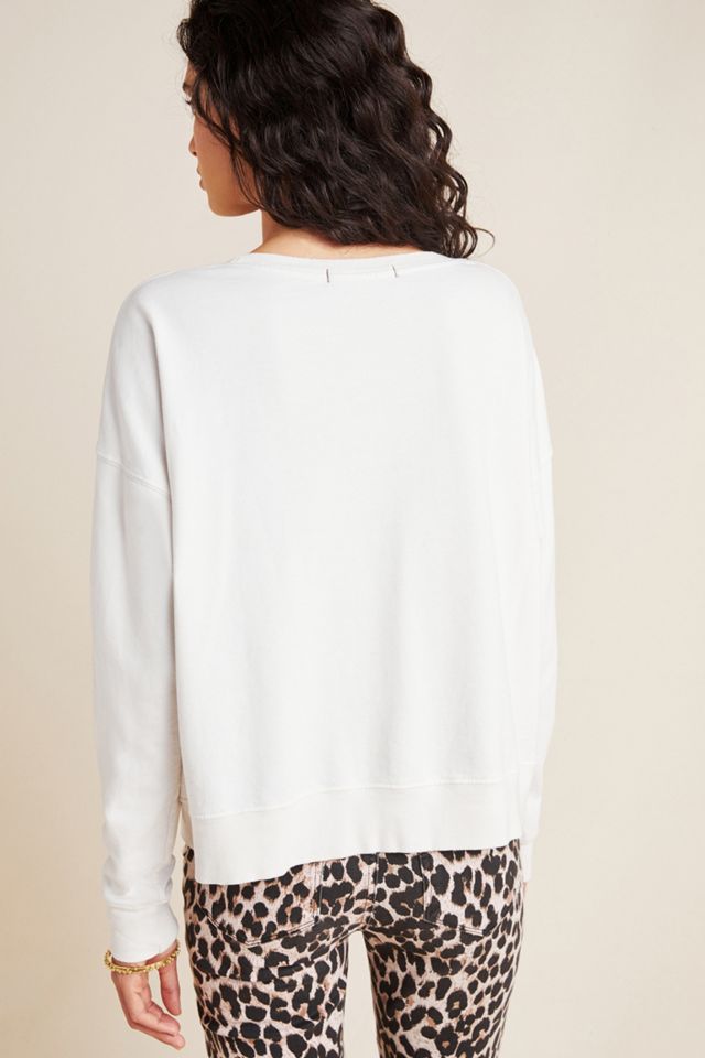 AMO You Are Loved Embroidered Sweatshirt #1