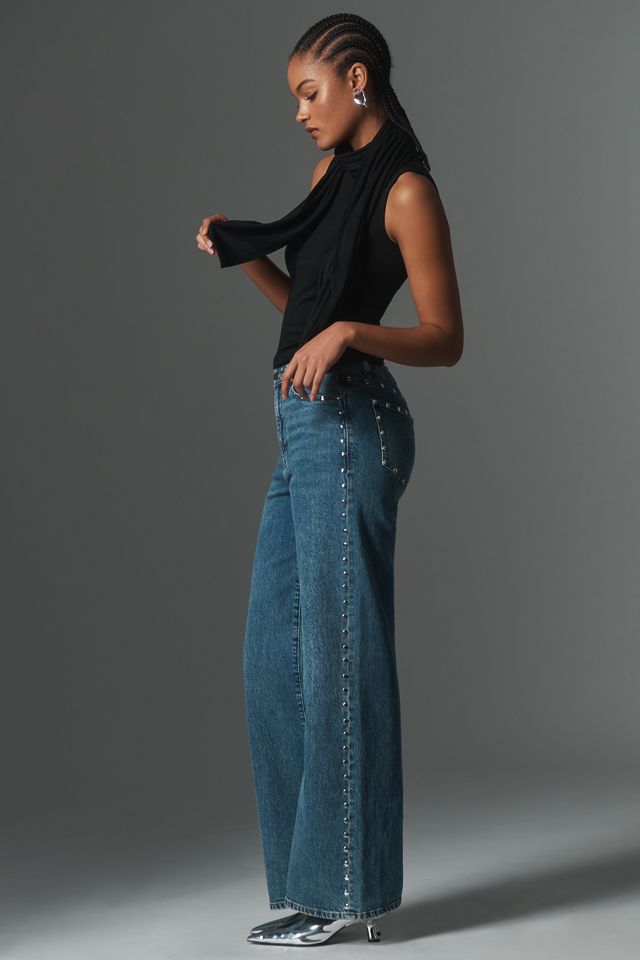 Lamarque Jimena Mock-Neck Scarf Tank Top | Anthropologie