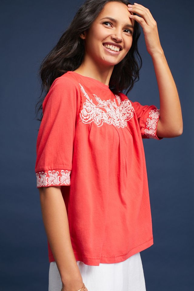 Gigi Embroidered Top #1