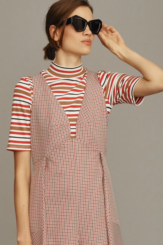 Maeve Mock-Neck Half-Sleeve Tee #2