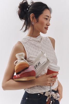 Maeve Asymmetric Textured Tank