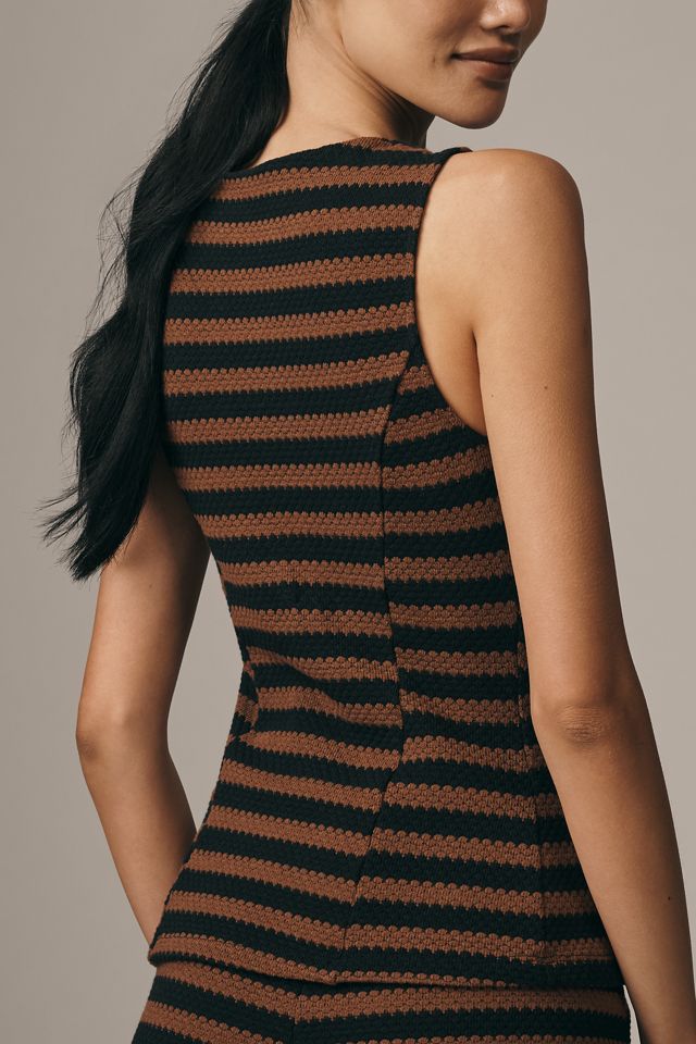 Maeve Structured Knit Vest #2