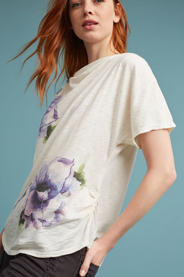 Calpernia Cowl Neck Tee #2