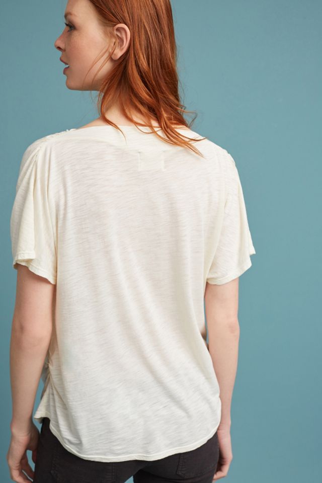 Calpernia Cowl Neck Tee #3