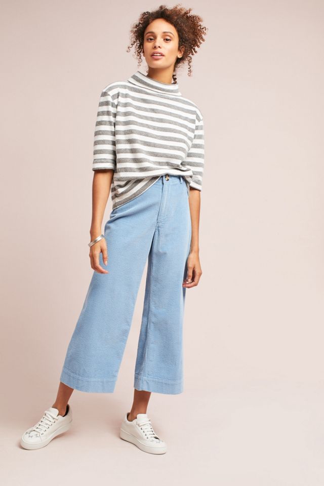 Striped Terry Turtleneck #3