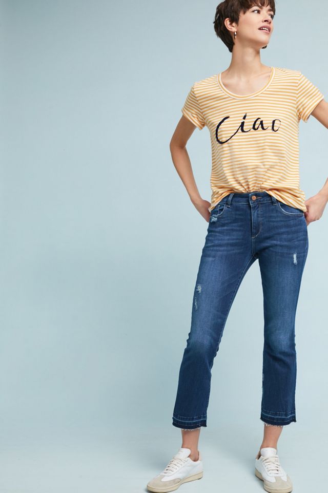 Ciao Striped Graphic Tee #3