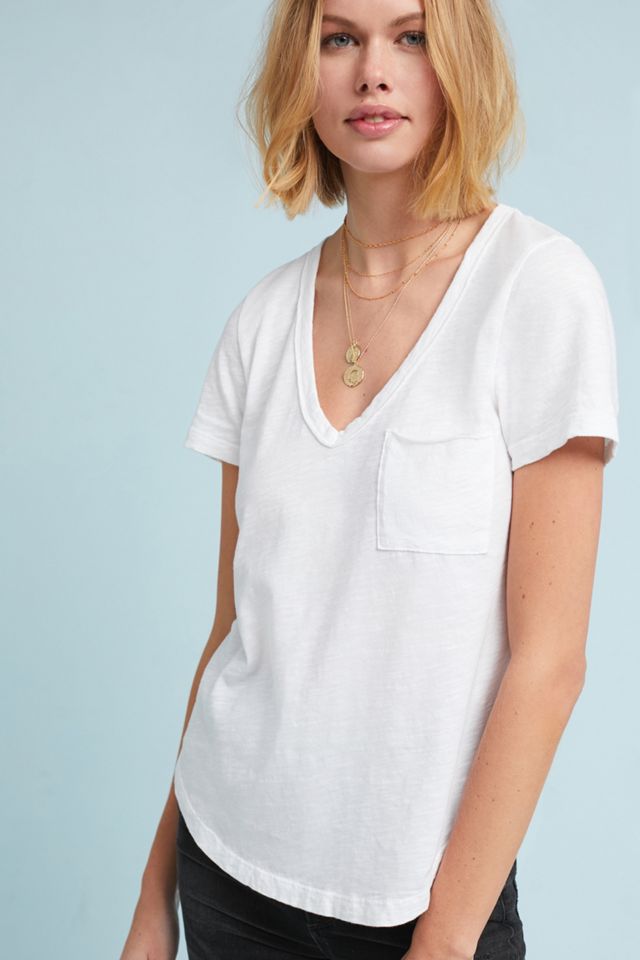 Laidback V-Neck Tee #2