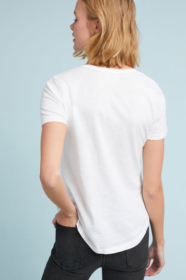 Laidback V-Neck Tee #4