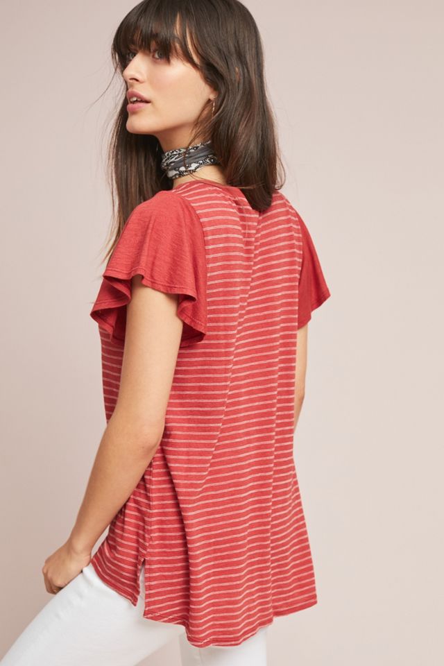 Roadtrip Flutter-Sleeve Tee #1