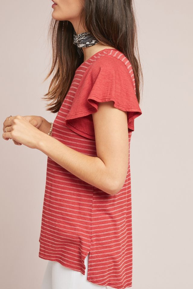 Roadtrip Flutter-Sleeve Tee #2