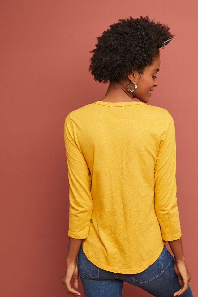 Casual V-Neck Top #1