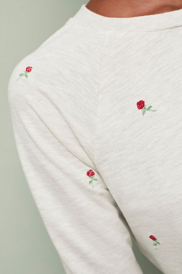 Rosebud Peplum Sweatshirt #2