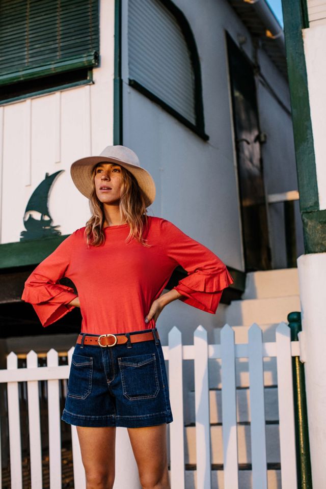 Chelsea Ruffled Tee #3