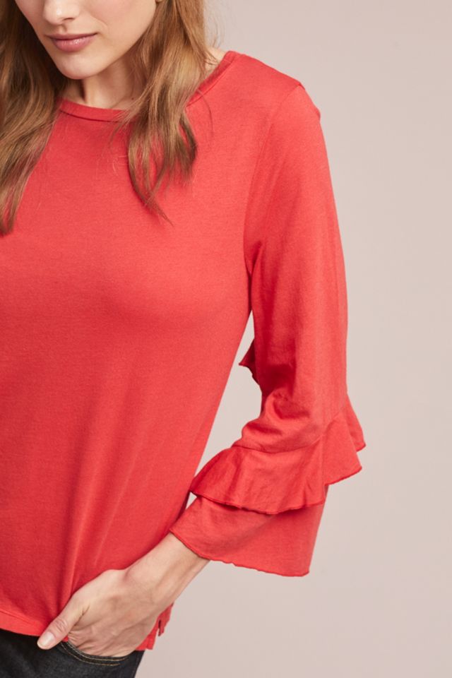 Chelsea Ruffled Tee #1