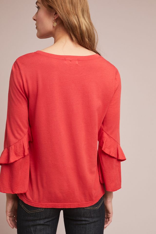 Chelsea Ruffled Tee #2
