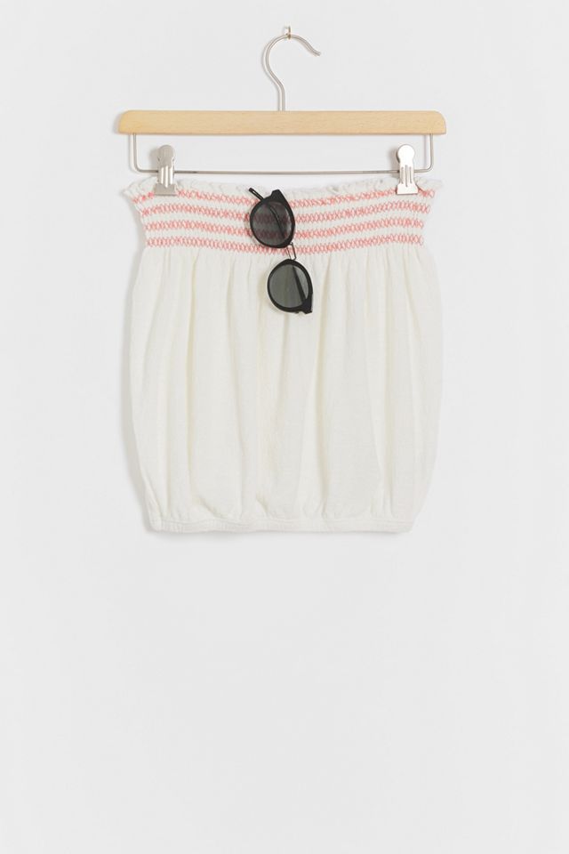 Jia Smocked Tube Top #3