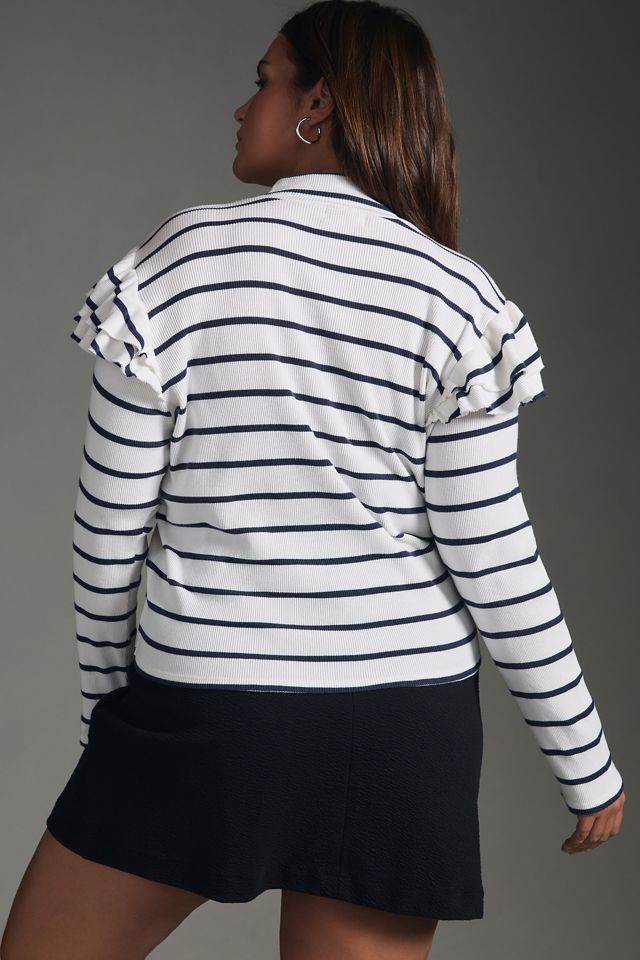T.La Ruffled Turtleneck Top #5