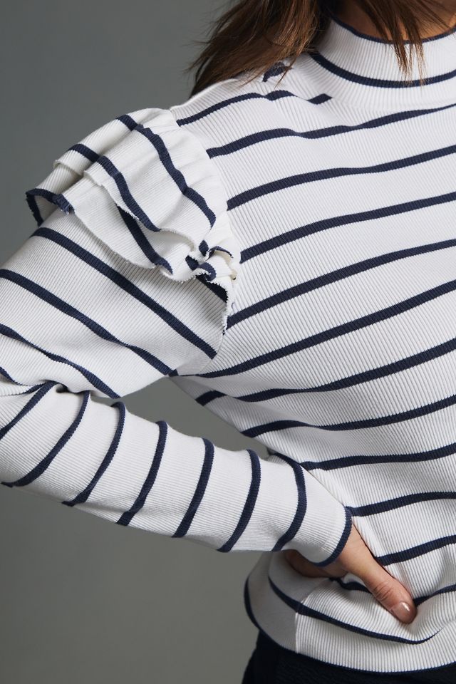 T.La Ruffled Turtleneck Top #7