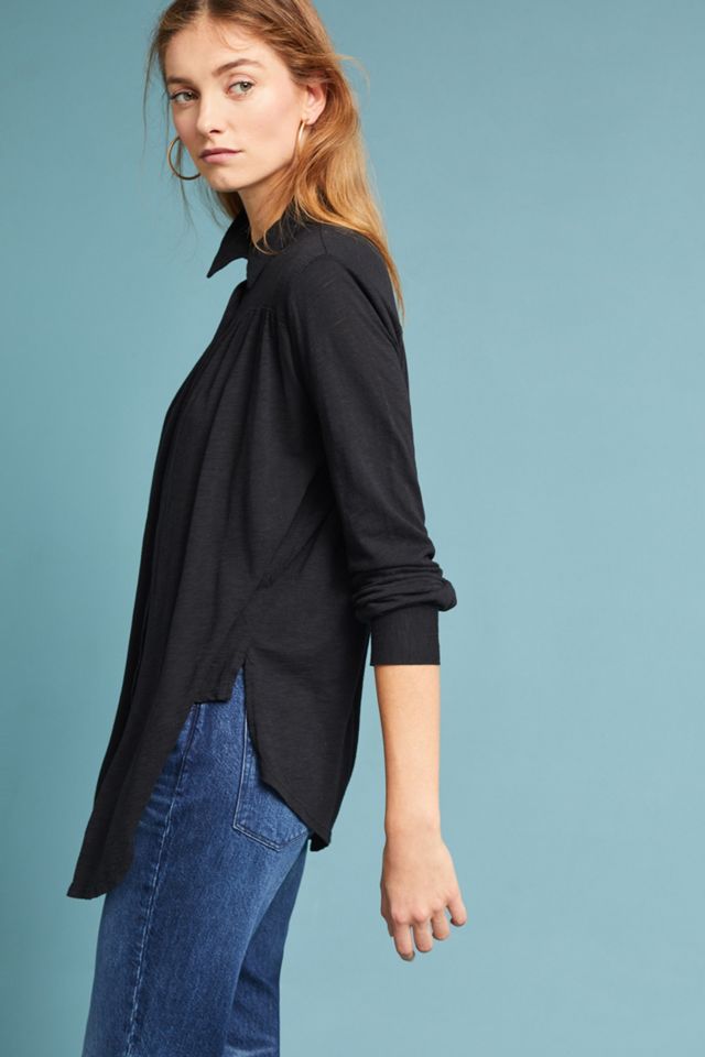 Darcy Knit Buttondown #1