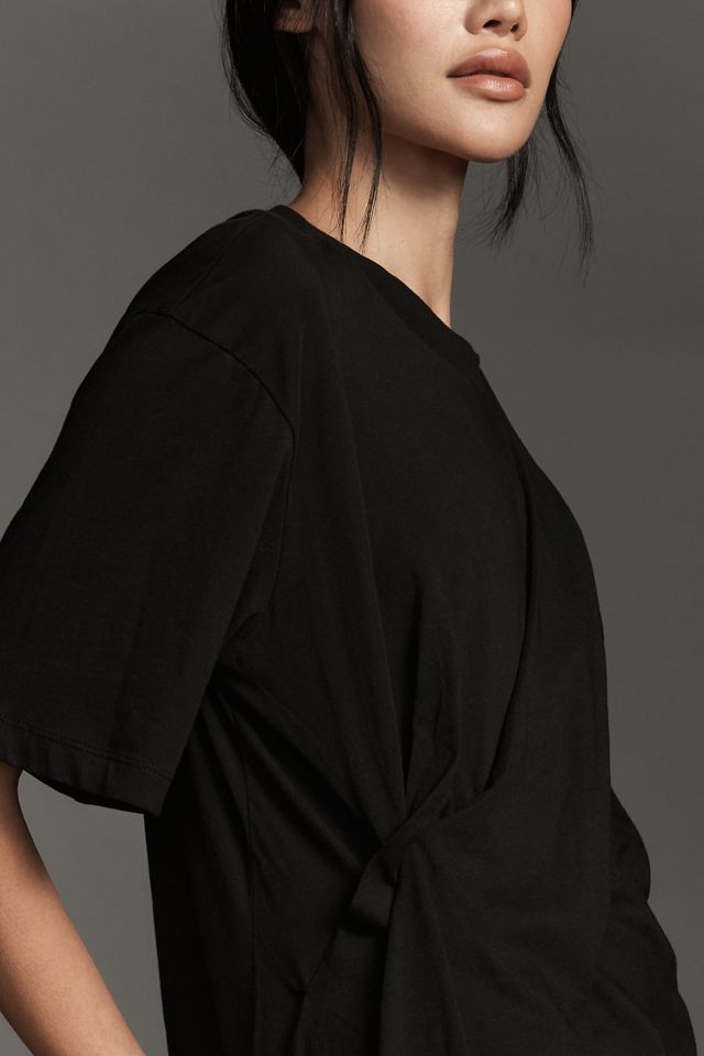 By Anthropologie Asymmetric Oversized T-Shirt #3