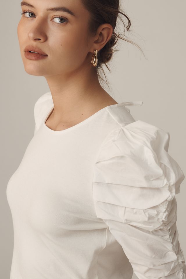 Endless Rose Puff-Sleeve Blouse #2