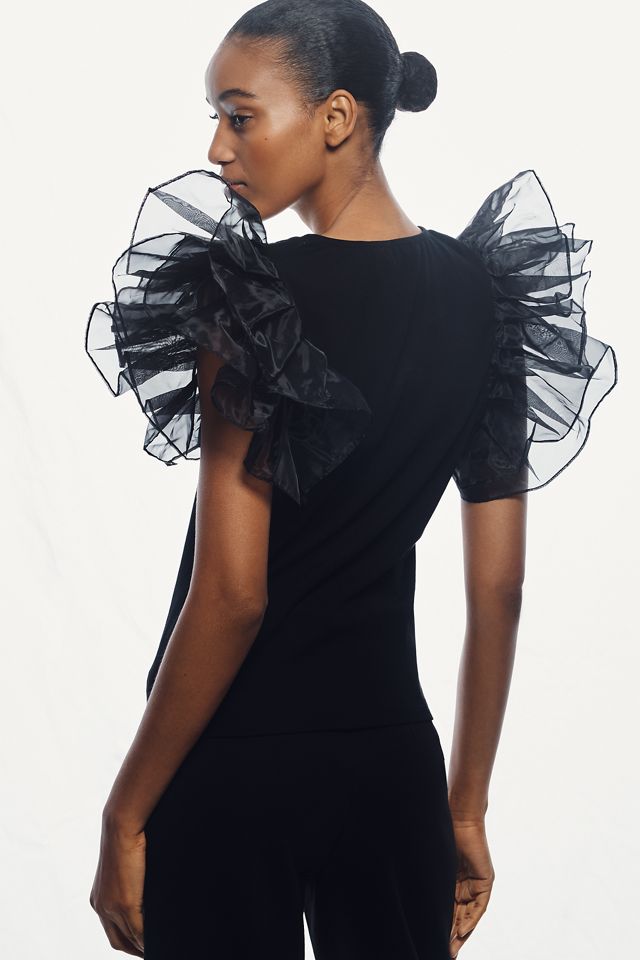 Endless Rose Statement Ruffle Top #1